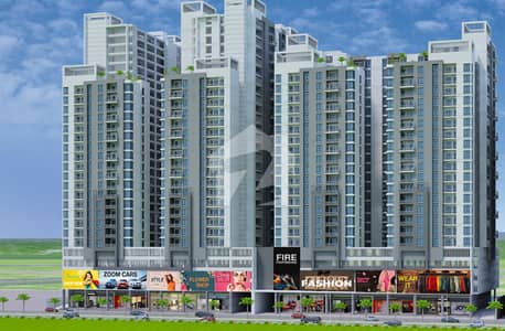 Naya Nazimabad Com-39 Commercial Shops on Instalments | Commercial Valley Block | 455 SQ Feet | Main 140 feet Road + West Open + Upper Ground +2 Side Corner|