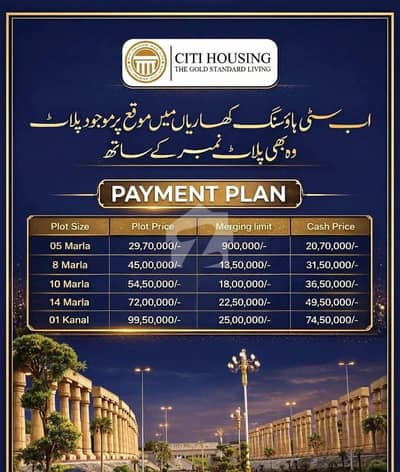 A Block 5 Marla Plot For Sale