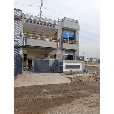 6 Marla Double Unit Brand New House Available For Sale In Block F Gulshan E Sehat E-18 Islamabad.