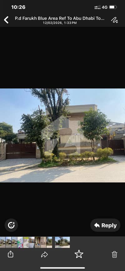 F-11 666 Yards Corner Park Face 9 Bed Room House