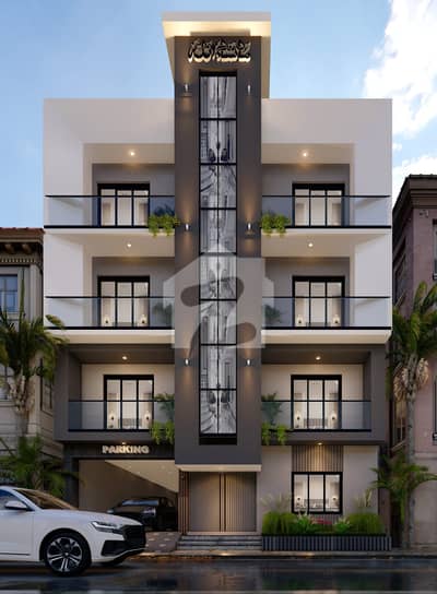 BOOKING 3 Bedrooms Lounge Brand New West Open With Parking Prime Location Of P. E. C. H. S Block-2