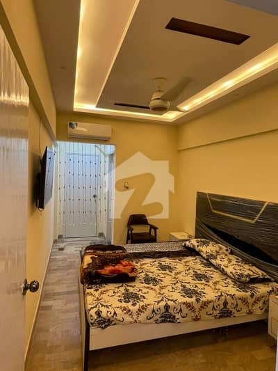 2 BEDROOM TILE FLOORING PARK FACING APARTMENT FOR RENT IN PHASE 2 DHA