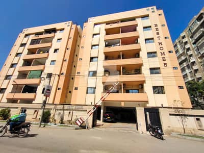 3 Beds DD Well Maintain Apartment Available For Rent In Best Homes Apartment Clifton Block 2 Karachi