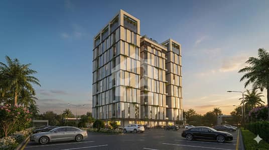 In Sky Square Corner One Bed Apartment Available For Sale On Easy 2.5 Year installment Plan