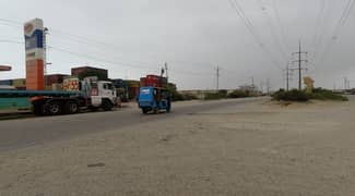 4 Acre Open Plot For Sale Main Muaripur Road, K-28 Hawksbay Phase 2