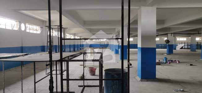 1600 Yards Factory Available For Sale At GULBAI With Ground Plus 2 Construction