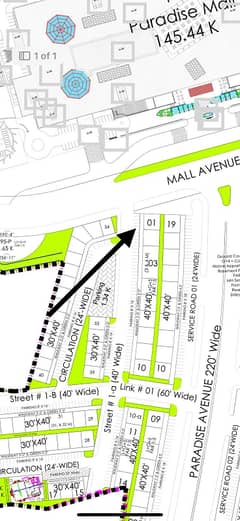 Blvd Corner 8 Marla Commercial Plot For Sale