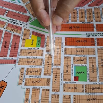 Gulberg residencia 7 marla developed plot for sale