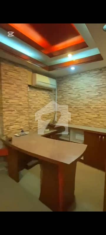 Semi Furnished Office 1st Floor Main Road Building Near Honda