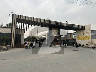 2 KANAL CORNER PLOT FOR SALE ON 80' WIDE DOUBLE ROAD BOULEVARD ABDULLAH GARDEN PREMIUM BLOCK FSD