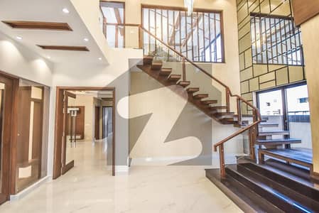 1 Kanal Brand New Modern Design Luxury Bungalow Available For Rent Near H Park