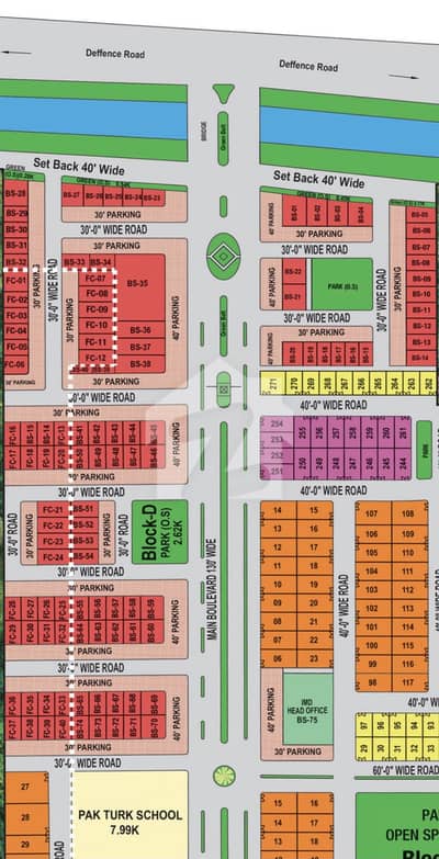 6 Marla Commercial Plot For Sale Dream Gardens