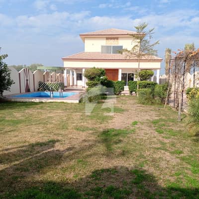 "02-Kanal Fully Furnished Farmhouse In A High-Status Gated Community, Barki Road Lahore Cantt Your Perfect Home Awaits With EMPIRE Estate"