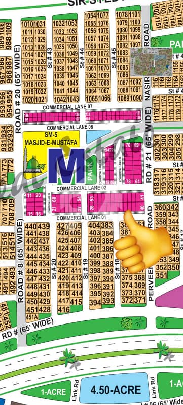 8 Marla Commercial Plot Is Available For Sale M36 8 Marla Commercial Plot Is Available For Sale M36