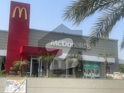 Food Street Main Road Bahria Town Phase -7 Plaza Fully Rented To Food Outlets 14 Marla