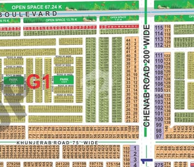 5 Marla G1-Block Plot For Sale Best Investment Property