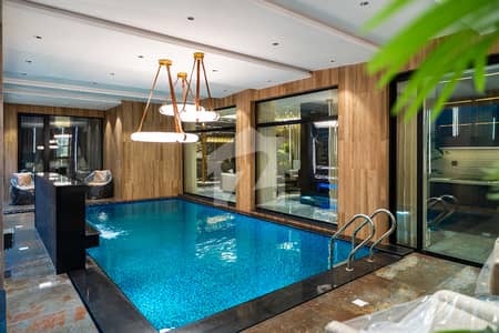 1 Kanal Top Quality Build Luxurious Beautiful Modern Design Villa With Basement For Sale In DHA Lahore Phase 6 Prime Location