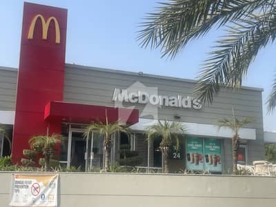 Food Street Main Road Bahria Town Phase -7 Plaza Fully Rented To Food Outlets 14 Marla