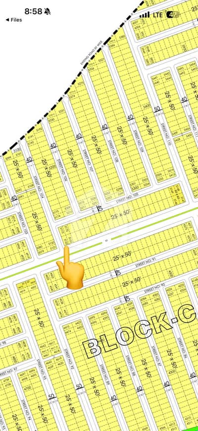 Faisal Hills C Block Main Double Road Corner Plot Faisal Hills C Block Main Double Road Corner Plot