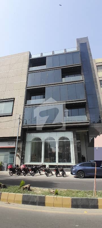 khyaban e Shujaat Brand New Office Floor For Rent with lift Bukhari Commercial DHA defence phase 6 karachi