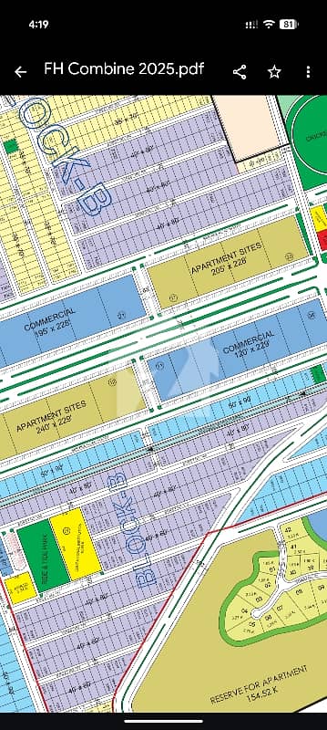 1 Kanal MDR Plot With Extra Land Block B Faisal Hills For Sale