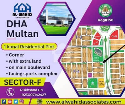 Corner with extra land on main boulevard