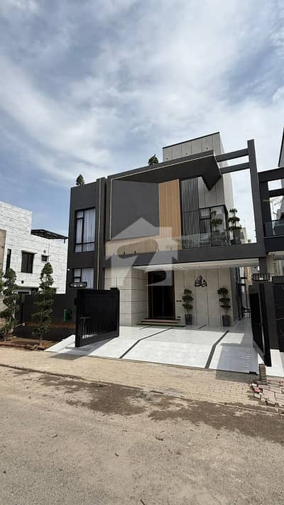 10 Marla Brand New House For Sale In Ghaznavi Block Sector F Bahria Town Lahore