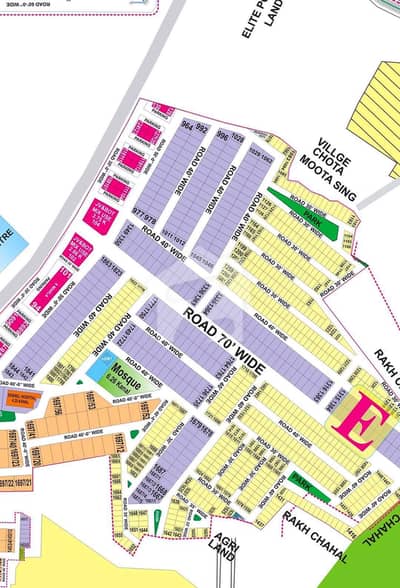 Dha Phase 6 E Extension 5 Marla Plot For Sale DP Pool Clear