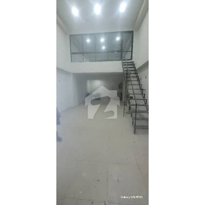 Showroom Available For Rent 16 Feet Wide Front With Furnished Office