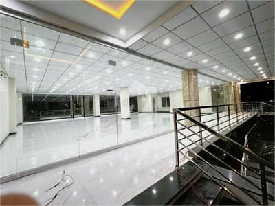 IN G-13 Ground Floor And LG Floor Available Each Floor Is 3300 SQR FT With 2Washrooms And One Kitchen Offices for Rent