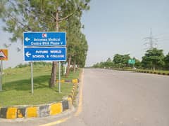 South Face, C Johar Boulevard, One Kanal, Solid And Firm Land Plot On MAIN BOULEVARD