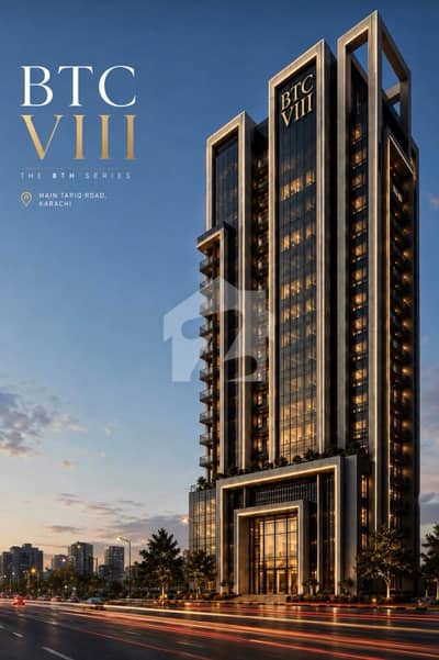 طارق روڈ کراچی میں 5 مرلہ Studio دفتر 3.81 کروڑ میں برائے فروخت۔