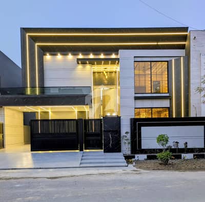 1 Kanal Brand New Ultra-Luxury Designer House For Sale | Grand Double Height Lobby | Near Valencia Town