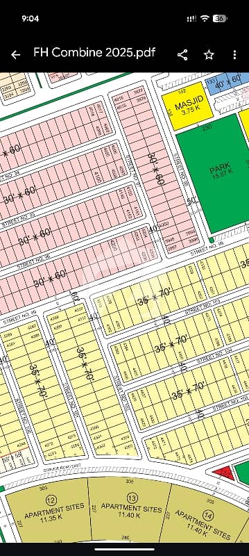 10 Marla Plot Block A Faisal Hills For Sale