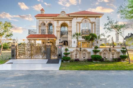 Facing Park 1 Kanal Luxury Spanish House is For Sale in Phase 7