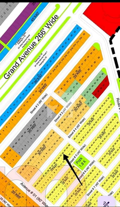 5 Marla Plot 52. Street 4. Sector B. DHA 4 River View North (RVN)