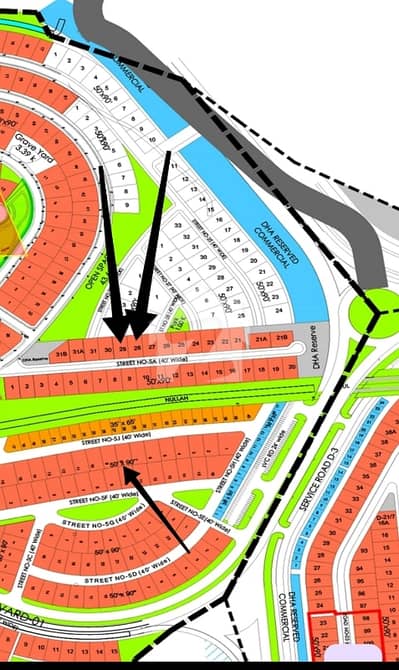 1 Kanal Plot no 8. Street 5 J. Sector A. DHA 3. Rawalpindi