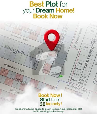 5 Marla Limited Plot Available For Sale