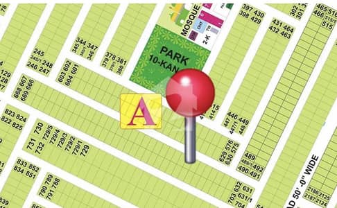 Prime Location Plot For Sale in DHA 9 Town, Block A Ready for Construction!