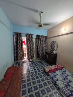 Flat For Sale 2 Bed DD Shumail Heaven Block 16 Gulistan e Jauher