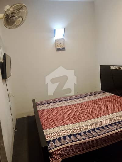 DHA Phase 1 Furnished One Bedroom With Attached Washroom Car Parking With Gas Male And Female And Hasbund Wife