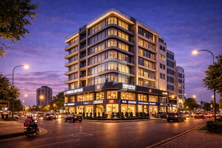 5.33 Marla Plaza For Sale In Bahria Town Lahore With 5 Storey Best Option For Rental Income