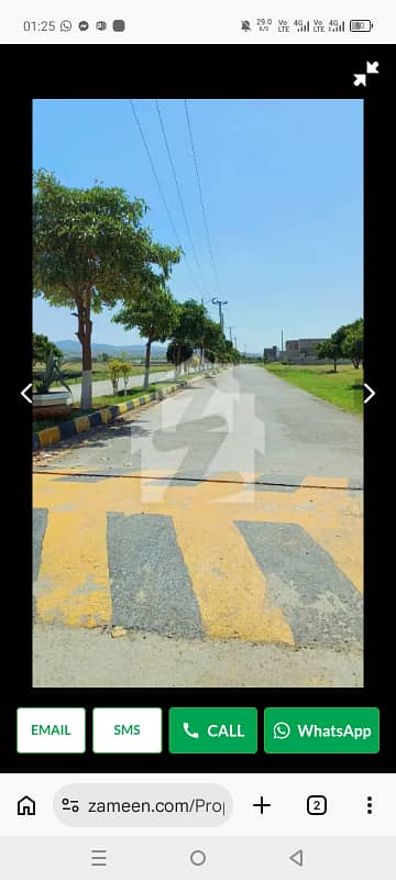 E11 multi garden corner 500 yards lavel plot for sale