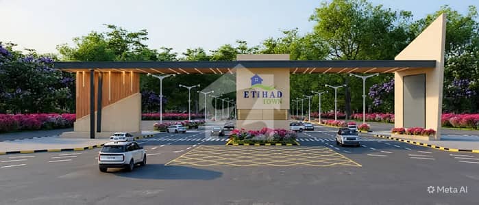 5 Marla Plot On Easy Installments Etihad Town Phase 4 Lahore