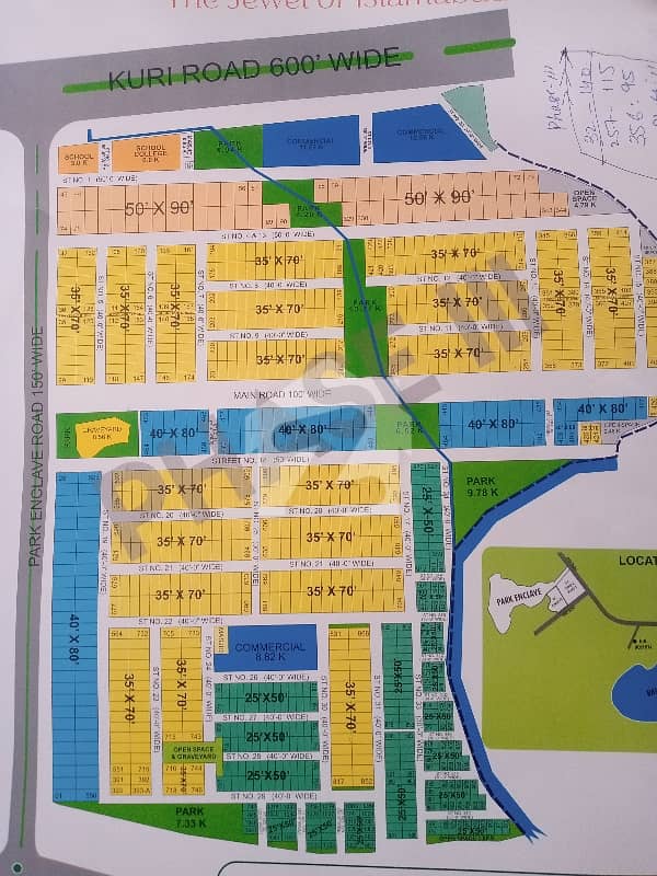 Plot For Sale Park Enclave Phase 3 Plot For Sale Park Enclave Phase 3