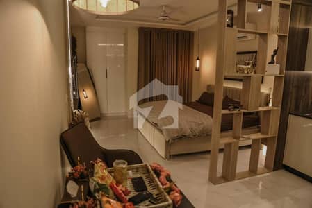 One Bed Luxury Furnished Apartment Available For Rent In Sector D Bahria Town Lahore
