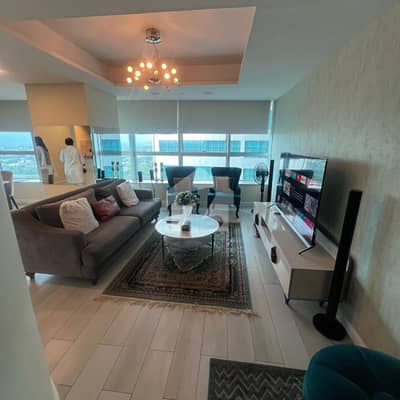 centaurus Mall beautiful luxury apartment for rent fully furnished two bedroom study room with washroom launch kitchen