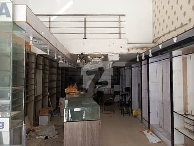 Ground Floor 2 Marla Shop for Rent DHA Phase 1, G Block Cloth Market