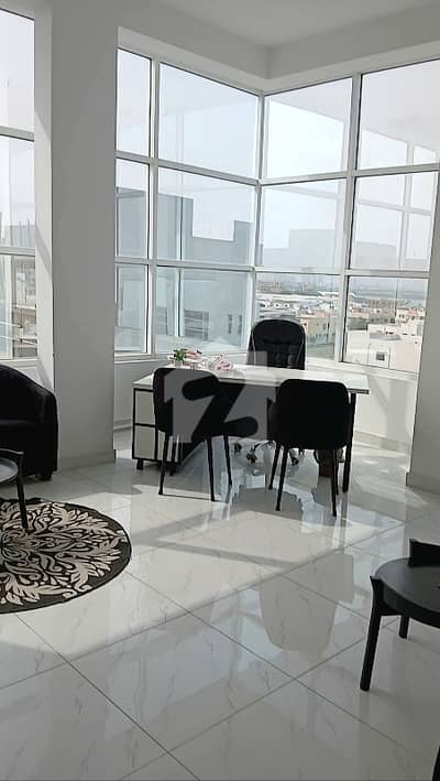 Outclass 3 Side Corner Office Floor With Backup Generator. . RENT