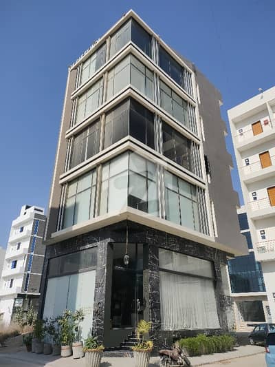Branded Small Office Floor 3 Side Corner Eye Catching View . . Dream Location For Corporate Setup